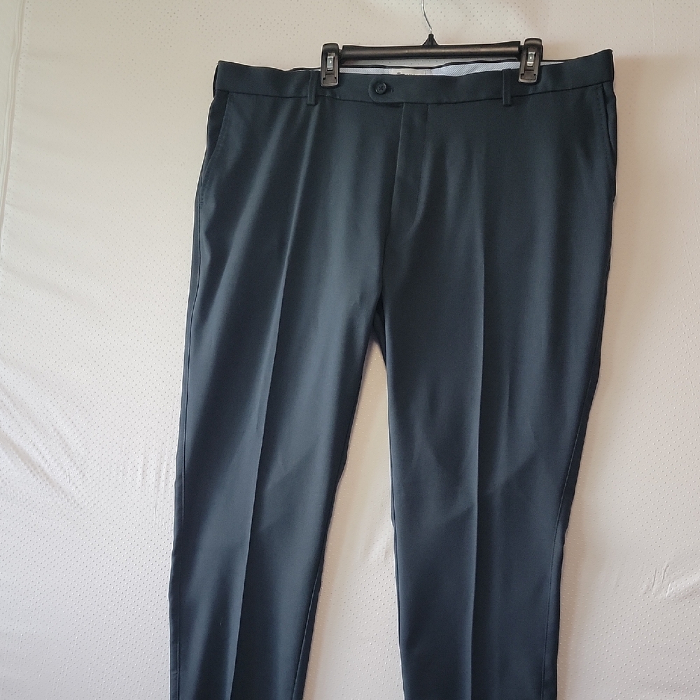 Peter Millar Mens Dress Pants 42x34 Dark Grey